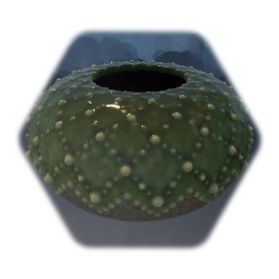 Enamelled Ceramic Planter