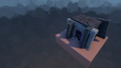 Go to a jumping castle with a gun