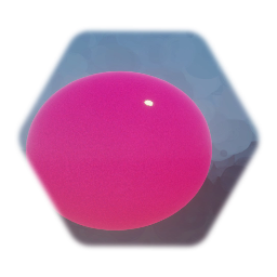 Glowing Hot Pink Orb