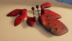 Kid's drawing - lobster