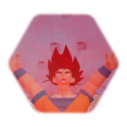 Ice kaioken\kioken goku world´s strongest movie anamation test