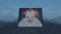 Realistic Pennywise Painting