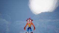 Crash Bandicoot one of seven crystals (N SANITY BEACH)