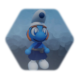 Gutsy Smurf