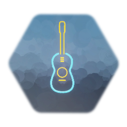 Neon guitar