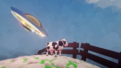 Alien vs cow