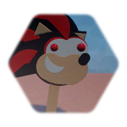 Shadow popsicle w/ gummball eyes