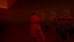 Toy freddy gose to the nether