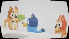 Bluey minisodes: eat your vegetable!