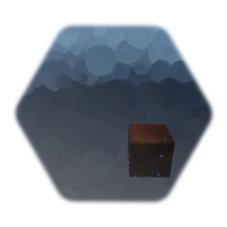Dirt block / symmetrical minecraft style