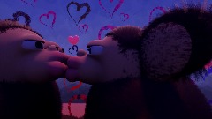 Monkey kiss