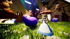 Alice In Wonderland Halloween Garden! - Showcase!