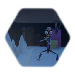 Johnny vs Wall monster