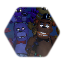 Advanced fnaf 1 model pack