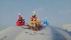 3D Angry imps cartoon model