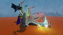 Justice League vs Starro Comic Panel Recreation