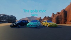 The gofy civic race desert map