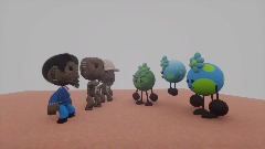 Sackboy meets Female Naboo!!!!!!!!!!!!!!!!!!!!!!