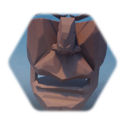 Cara realizada por partes - Modelo avanzado