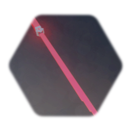 Futuristic glow sword