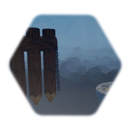 Wooden gate (trigger move)