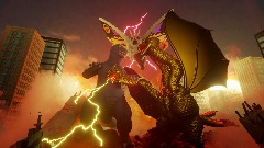 The King and Queen Battle the Tyrant