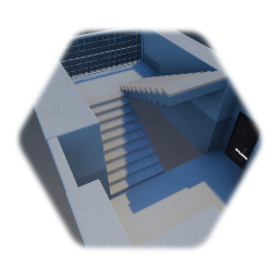 Repeatable floor with stairs