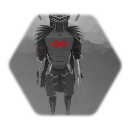 Warlord Puppet and Styled