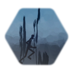 Shadow guy for horror game