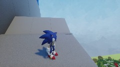 Whomps fortress but with Sonic