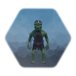 Lizard Sword Guard AI