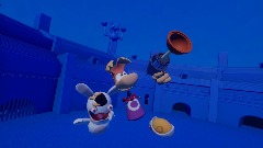 Rayman Raving Rabbids Replunged Cover Art