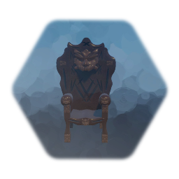 Remix of Ornate Throne Chair