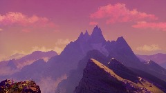 Alps Sunset
