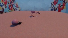 Ball vs. Flamingo (dance fight)