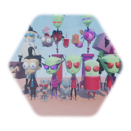 Invader Zim TV show characters