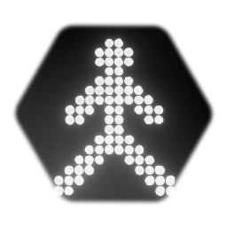 Walking Pedestrian Animated