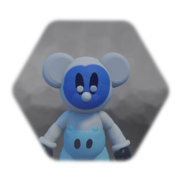 Photo negative mikey mouse