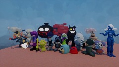 Added DELTARUNE characters until i got bored