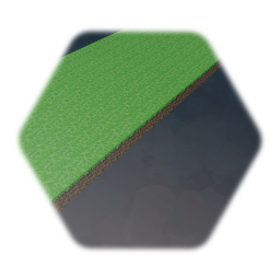 Minecraft line of grass platforms