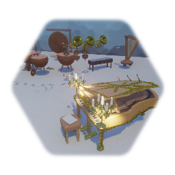 Remix of Assets   Musical instruments mk2 fancy grand piano