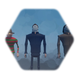 Freddy and Michael Puppets