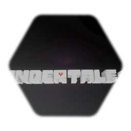 Undertale 3D Logo
