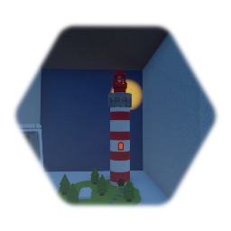 Toy Lighthouse Model