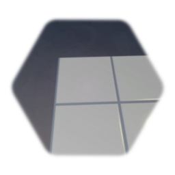 White tile flooring