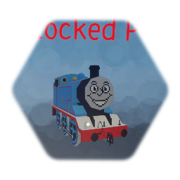 Low Poly Thomas the Tank Engine For blocked people