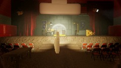 Golden trophy