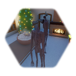 siren head christmas
