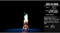 Ashton the phoenix description screen