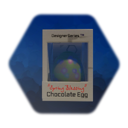 Spring Blessing Designer Chocolate Egg